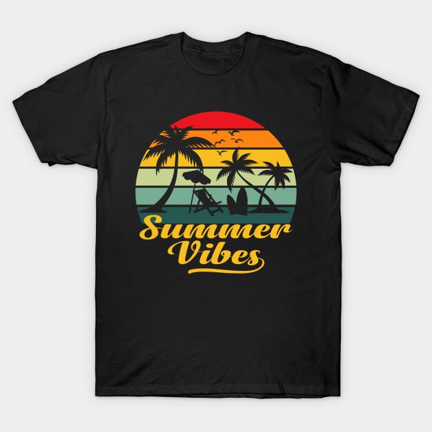 Summer Vibes T-Shirt by MommyTee